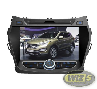 Лот: 6631958. Фото: 1. Штатная магнитола Hyundai Santa... Автомагнитолы