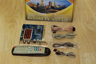 Лот: 2303902. Фото: 1. Behold TV 409 FM (ТВ-тюнер). ТВ-тюнеры и карты захвата