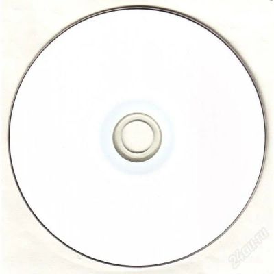 Лот: 1814773. Фото: 1. DVD балванки с белым покрытием... CD, DVD, BluRay