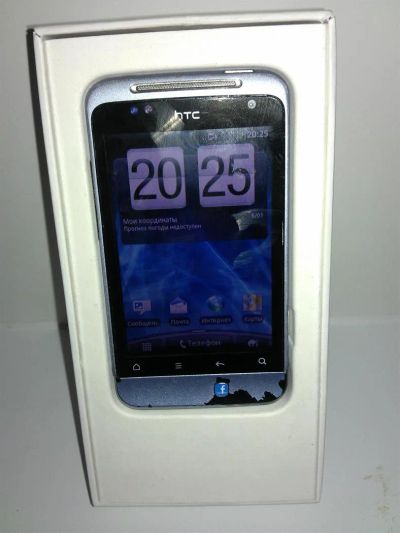 Лот: 3571280. Фото: 1. HTC Salsa полный комплект (Обмен... Смартфоны