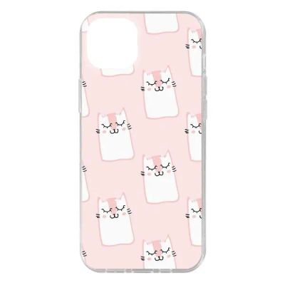 Лот: 25043939. Фото: 1. Чехол Krutoff Clear Case "Котики... Чехлы, бамперы