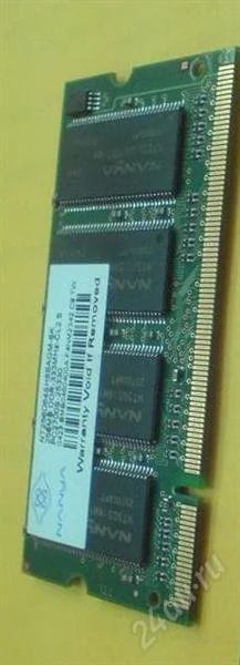 Лот: 1378677. Фото: 1. память PC2700S 333 MГц 256 MБ... Оперативная память