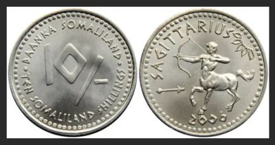 Лот: 16320986. Фото: 1. Сомалиленд 10 шиллингов 2006 Знаки... Африка