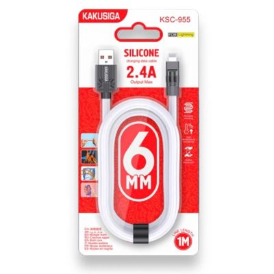 Лот: 22143888. Фото: 1. КАБЕЛЬ KAKUSIGA LIGHTNING KSC-955... Дата-кабели, переходники