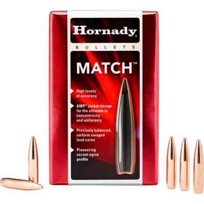 Лот: 25671535. Фото: 1. Пуля Hornady Match BTHP .224... Патроны
