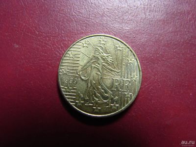 Лот: 9952255. Фото: 1. 10 евроцентов 1999, Франция, сеятельница. Европа