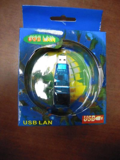 Лот: 5359061. Фото: 1. USB LAN переходник. Полноценная... Сетевые карты