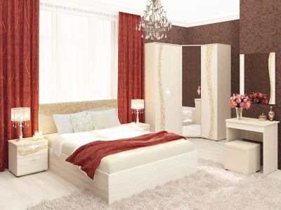 Лот: 7850215. Фото: 1. Кровать Витра Соната 98.02 дуб... Кровати
