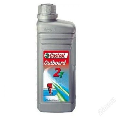 Лот: 2086685. Фото: 1. Castrol Outboard 2T NMMA TC-W3... Масла, жидкости