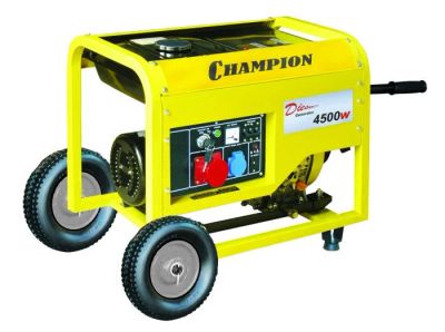 Лот: 10935752. Фото: 1. Генератор Champion DG6000Е-3. Бензо-, мотоинструмент