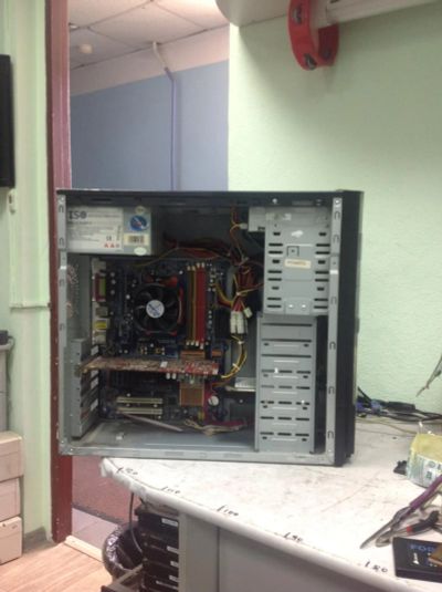 Лот: 7895714. Фото: 1. Системный блок AMD Athlon 64 X2... Компьютеры в сборе