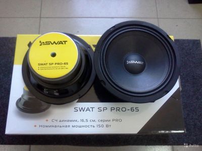 Лот: 10367595. Фото: 1. SWAT SP PRO-65 + проставки 165х18. Акустика автомобильная