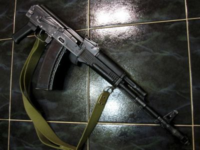 Лот: 10324513. Фото: 1. ММГ ак 74м, макет ак. Оружие