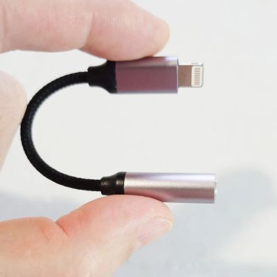 Лот: 14372809. Фото: 1. Переходник iPhone Lightning Audio... Наушники, гарнитуры