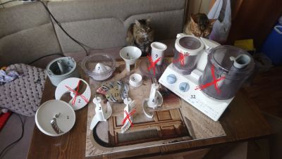 Лот: 16692268. Фото: 1. Кухонный комбайн Braun combimax... Запчасти, комплектующие для мелкой бытовой техники