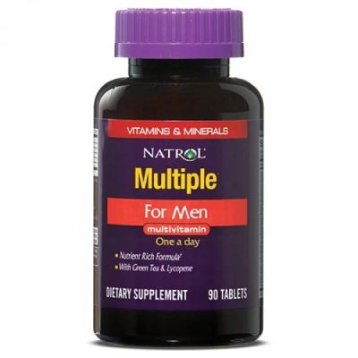 Лот: 10869090. Фото: 1. Multiple for Men 90 таб. Natrol... Спортивное питание, витамины