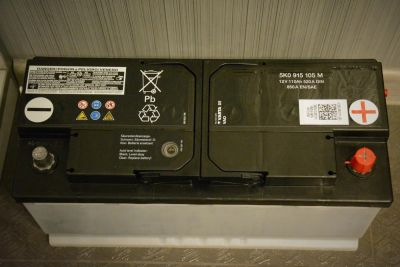 Лот: 8654233. Фото: 1. Аккумулятор VAG 5KO 915 105 M... Аккумуляторы