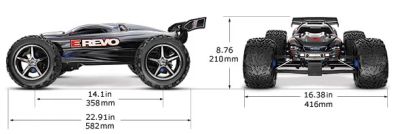 Лот: 10719111. Фото: 1. Traxxas e-revo. Автомоделизм