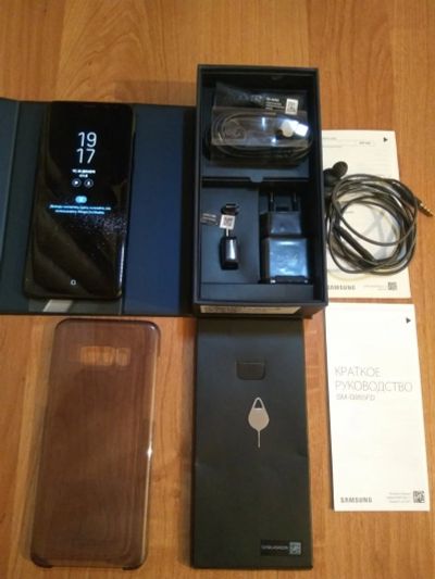 Лот: 13303053. Фото: 1. Samsung galaxy s8 в идеальном... Смартфоны