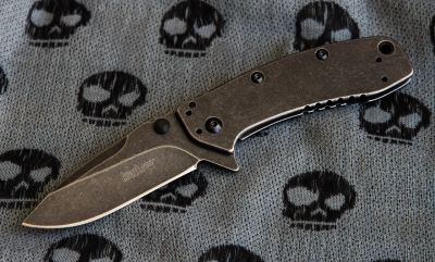 Лот: 5164023. Фото: 1. Kershaw Cryo II Blackwash 1556BW. Ножи, топоры