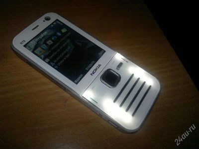 Лот: 2030166. Фото: 1. nokia n78/белый/с рубля/2 дня/. Смартфоны