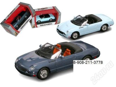 Лот: 350989. Фото: 1. моделька Ford Thunderbird 2003... Автомоделизм