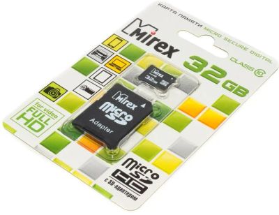 Лот: 16567557. Фото: 1. Карта памяти MicroSD 16 GB Mirex... Карты памяти