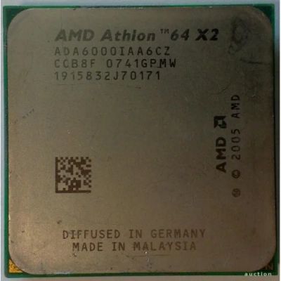 Лот: 9563646. Фото: 1. AMD Athlon 64 X2 6000+ Windsor... Процессоры