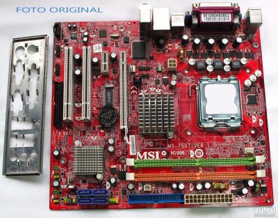 Лот: 8512824. Фото: 1. Материнские платы MS-7507 Сокет... Материнские платы