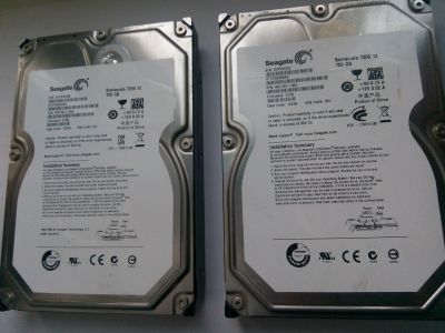 Лот: 12957506. Фото: 1. 2 Винчестера / Жестких диска Seagate... Жёсткие диски (HDD)