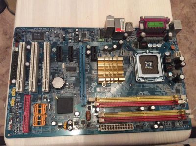 Лот: 9950808. Фото: 1. материнская плата gigabyte ga945p-s3. Материнские платы