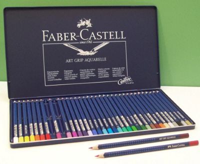 Лот: 9446398. Фото: 1. "Faber Castell" Набор акварельных... Ручки, карандаши, маркеры