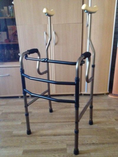 Лот: 7047515. Фото: 1. Продам ходунки с опорами новые... Реабилитация, уход за больными
