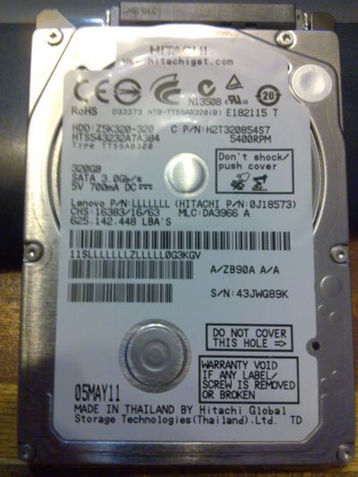 Лот: 11657268. Фото: 1. Жесткий диск для ноутбука, HDD... Жёсткие диски (HDD)
