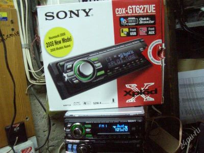 Лот: 864136. Фото: 1. SONY CDX-GT 627UE,CD- MP3 , USB... Автомагнитолы