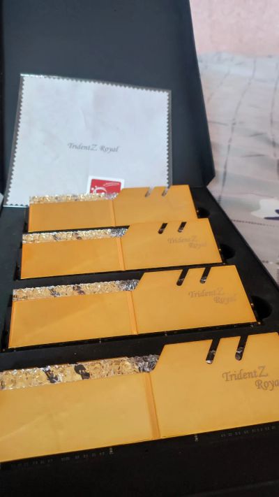 Лот: 25256872. Фото: 1. Gskill trident z royal DDR4 64... Оперативная память
