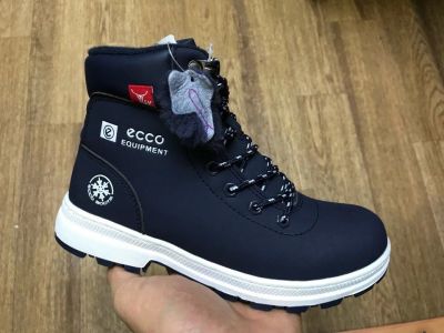 Лот: 10528340. Фото: 1. Ботинки Ecco, натуральные, 35. Ботинки, полуботинки