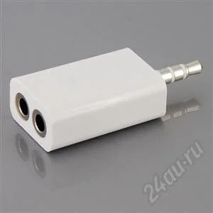Лот: 873599. Фото: 1. Переходник для наушников 3.5mm... Дата-кабели, переходники