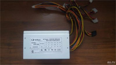 Лот: 10647625. Фото: 1. Блок питания Velton 350W ATX-350... Корпуса, блоки питания