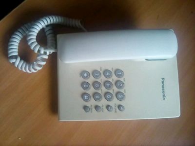 Лот: 9670681. Фото: 1. Телефонный аппарат panasonic. Проводные телефоны
