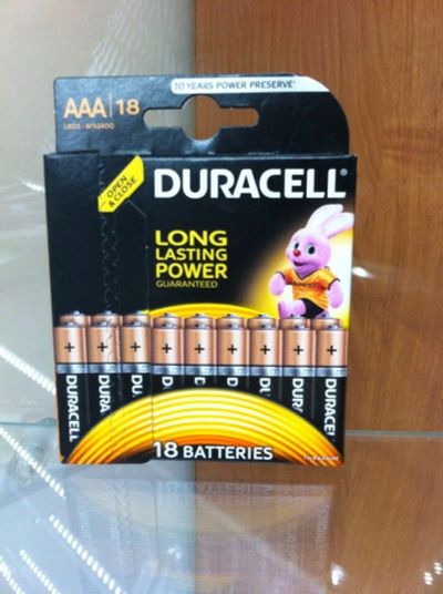 Лот: 5053821. Фото: 1. Батарейка Duracell LR03 (мизиньчиковые... Батарейки, аккумуляторы, элементы питания
