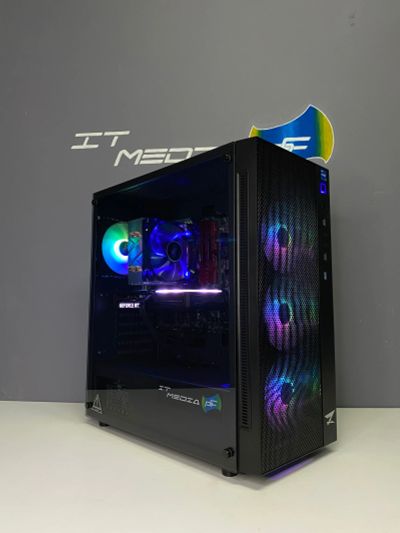 Лот: 18846233. Фото: 1. Игровой компьютер I5 11400F/RTX... Компьютеры в сборе