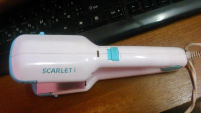 Лот: 4569386. Фото: 1. Щипцы для выпрямления Scarlett. Укладка и стрижка волос, бритьё, эпиляция