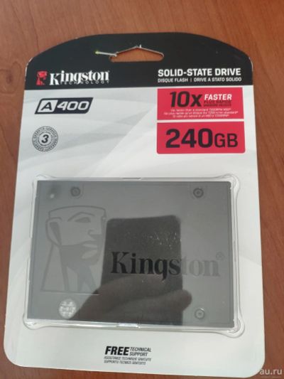 Лот: 17865847. Фото: 1. SSD Kingston SSDNow A400 240GB. SSD-накопители
