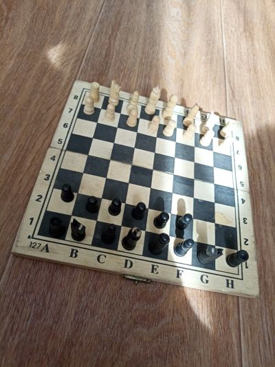 Лот: 20227488. Фото: 1. Шахматы мини. Шахматы, шашки, нарды