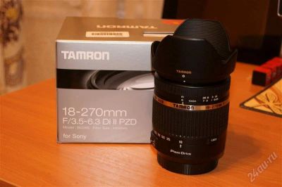 Лот: 2323186. Фото: 1. Tamron 18-270мм для Sony. Объективы