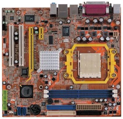 Лот: 886464. Фото: 1. Socket AM2 + Athlon 64 x2 3800... Материнские платы