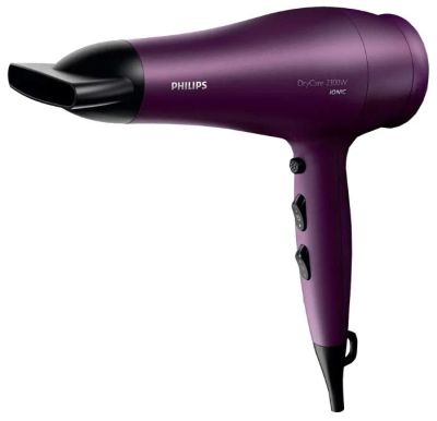 Лот: 15097429. Фото: 1. Фен Philips BHD282/00 сиреневый. Укладка и стрижка волос, бритьё, эпиляция