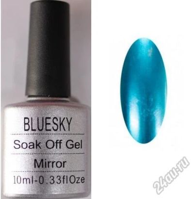 Лот: 5754342. Фото: 1. Shellac Bluesky шеллак блюскай... Лак для ногтей