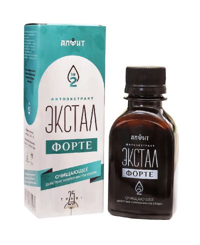Лот: 20992574. Фото: 1. ЭКСТАЛ Форте - 2 Очищающий, 100... Народная медицина, БАДы